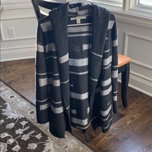 Max studio hooded cardigan